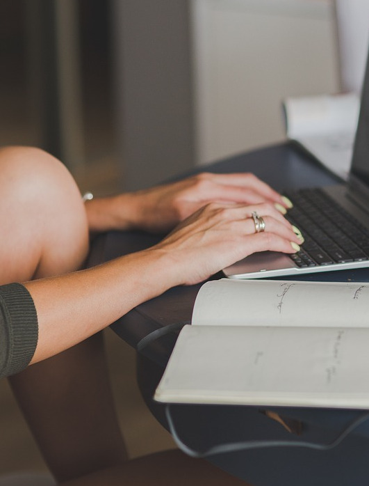 coaching notebook coffee